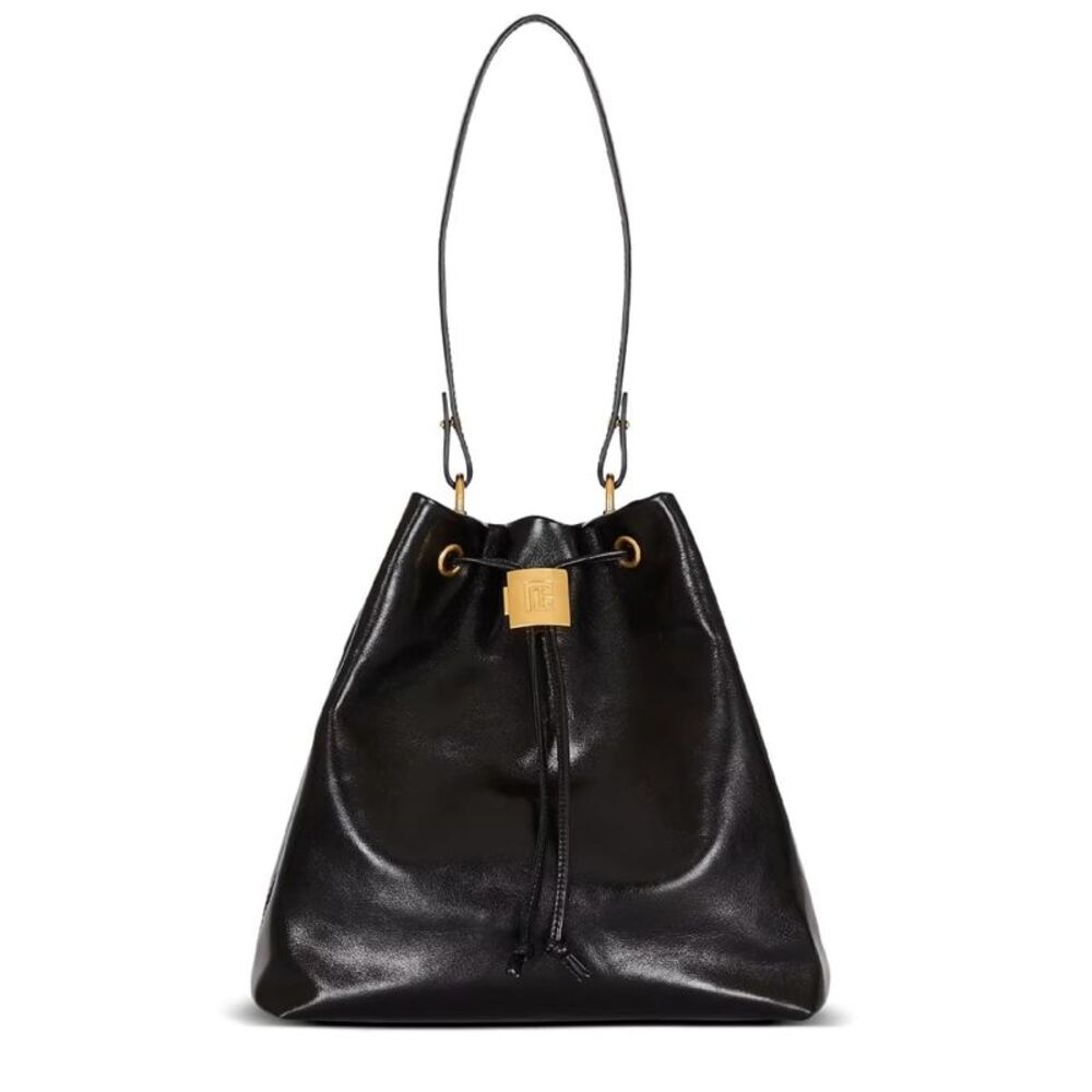 Balmain Unisex Balmain Unisex "Pulse" Convertible Leather Backpack
